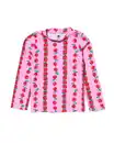Bild 1 von Kinder-Schwimmshirt mit LSF 40+, Früchte rosa