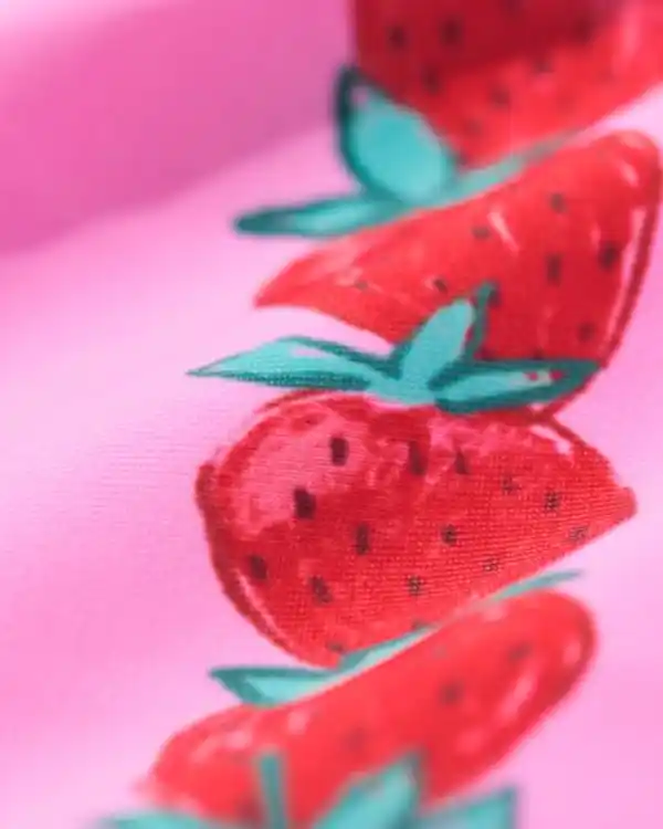 Bild 3 von Kinder-Schwimmshirt mit LSF 40+, Früchte rosa