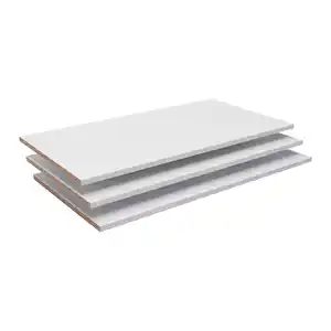 Einlegebodenset Weiß ca. 97,6x1,6x61,5cm, Weiß