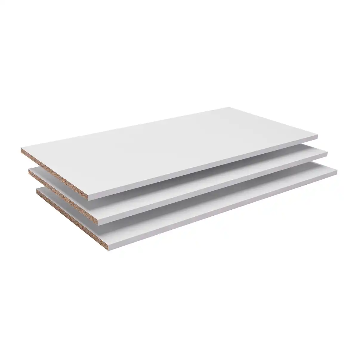 Bild 1 von Einlegebodenset Weiß ca. 97,6x1,6x61,5cm, Weiß