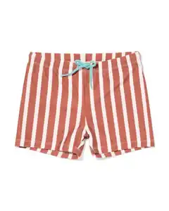 Kinderbadehose mit Streifen braun
