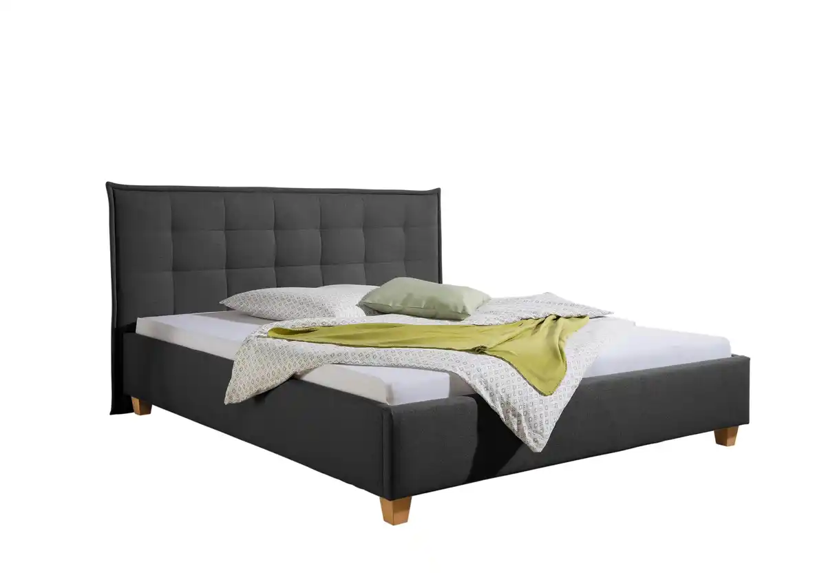 Bild 1 von Polsterbett Tracy Anthrazit ca. 100x200 cm, Anthrazit