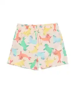 Baby-Badehose mit Seehunden bunt