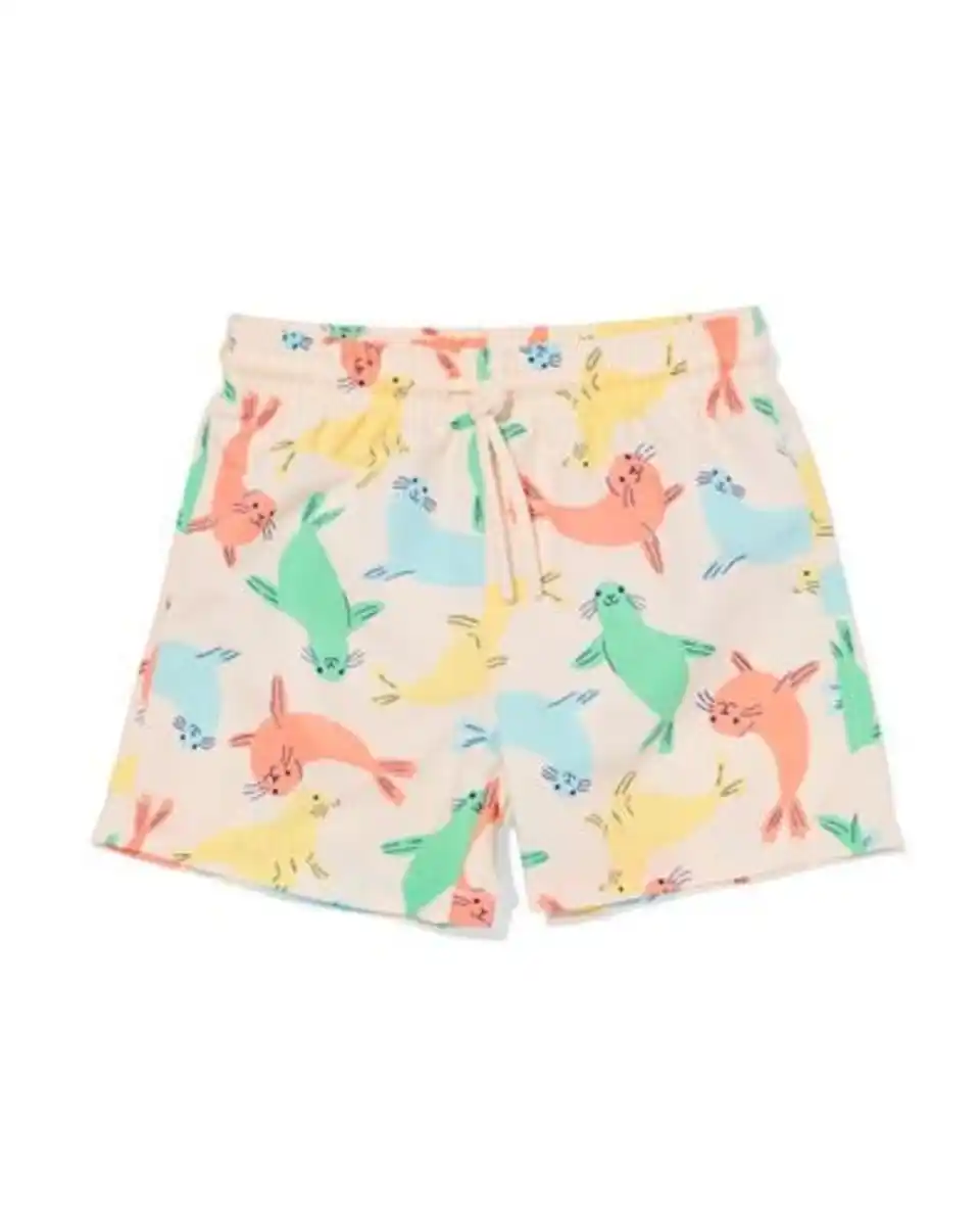 Bild 1 von Baby-Badehose mit Seehunden bunt
