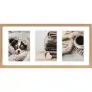 Bild 1 von Bilderrahmen Nordic, Eiche, Glas, Holzwerkstoff, rechteckig, 23x50 cm, FSC Mix, Passepartout, Bilder und Zubehör, Bilderrahmen