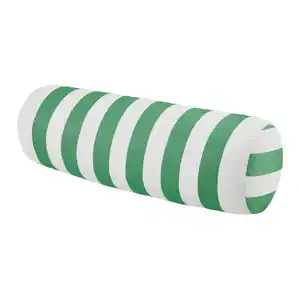 Nackenrolle Amore Streif Grün/Weiß ca. 12x45cm, Grün, Weiß