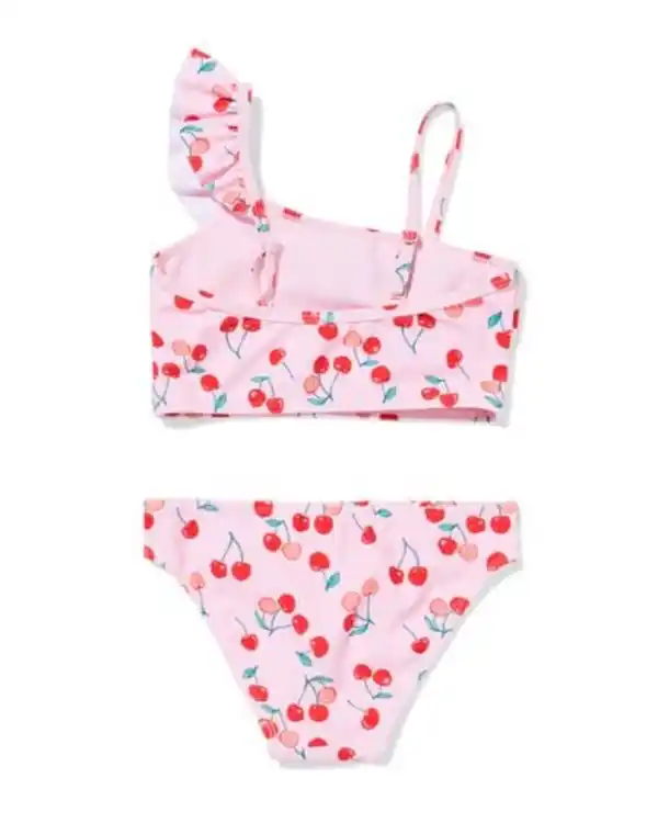 Bild 2 von Kinderbikini mit Kirschen rosa