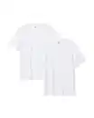 Bild 3 von 2er-Pack Herren-T-Shirts, Regular Fit, Rundhalsausschnitt weiß