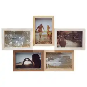 Nielsen Collagen-Bilderrahmen, Mehrfarbig, Holzwerkstoff, 65.5x45 cm, FSC Mix, Bilder und Zubehör, Bilderrahmen, Bilderrahmen-Collagen