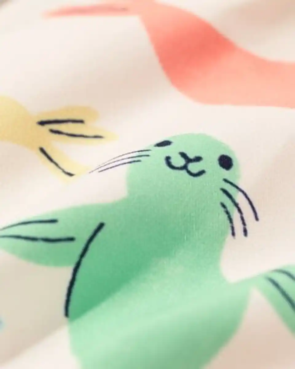 Bild 3 von Baby-Badehose mit Seehunden bunt