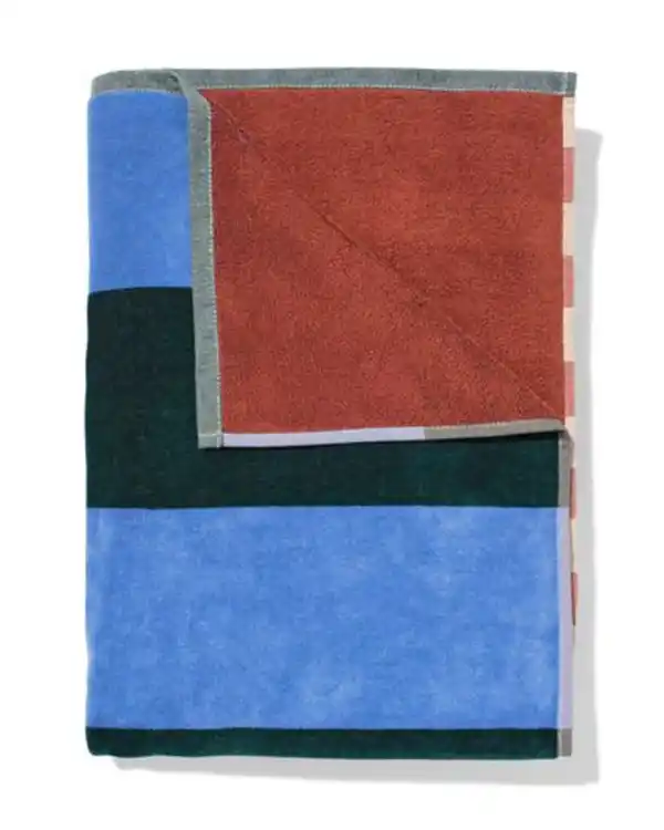 Bild 2 von Strandtuch 90 × 180 cm Velours gestreift