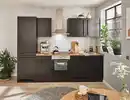 Bild 1 von Küchenblock Jazz mit Geräten ca.280cm Schwarz, Schwarz