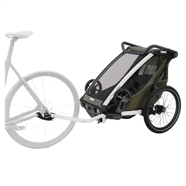Bild 4 von CHARIOT LITE SINGLE VINTAGE GREEN - Fahrradanhänger