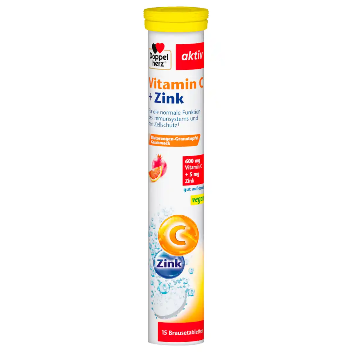Bild 1 von Doppelherz Vitamin C+Zink 15 Stück