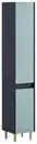 Bild 1 von Hochschrank Lovis Dunkelblau, Hellblau, Dunkelblau