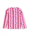 Bild 2 von Kinder-Schwimmshirt mit LSF 40+, Früchte rosa
