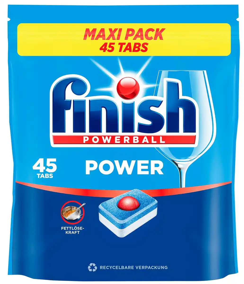 Bild 1 von FINISH Spülmaschinen-Tabs oder -Caps, 36 - 64-St.-Packg.
