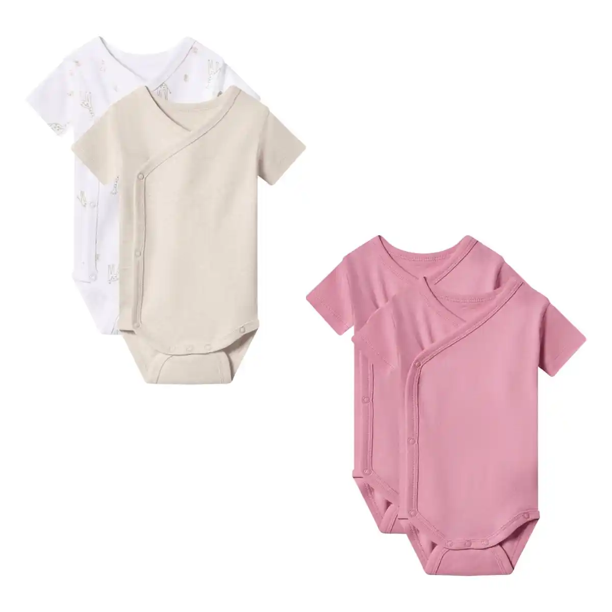 Bild 1 von LUPILU® Baby-Wickelbodys, 2-St.-Packg.