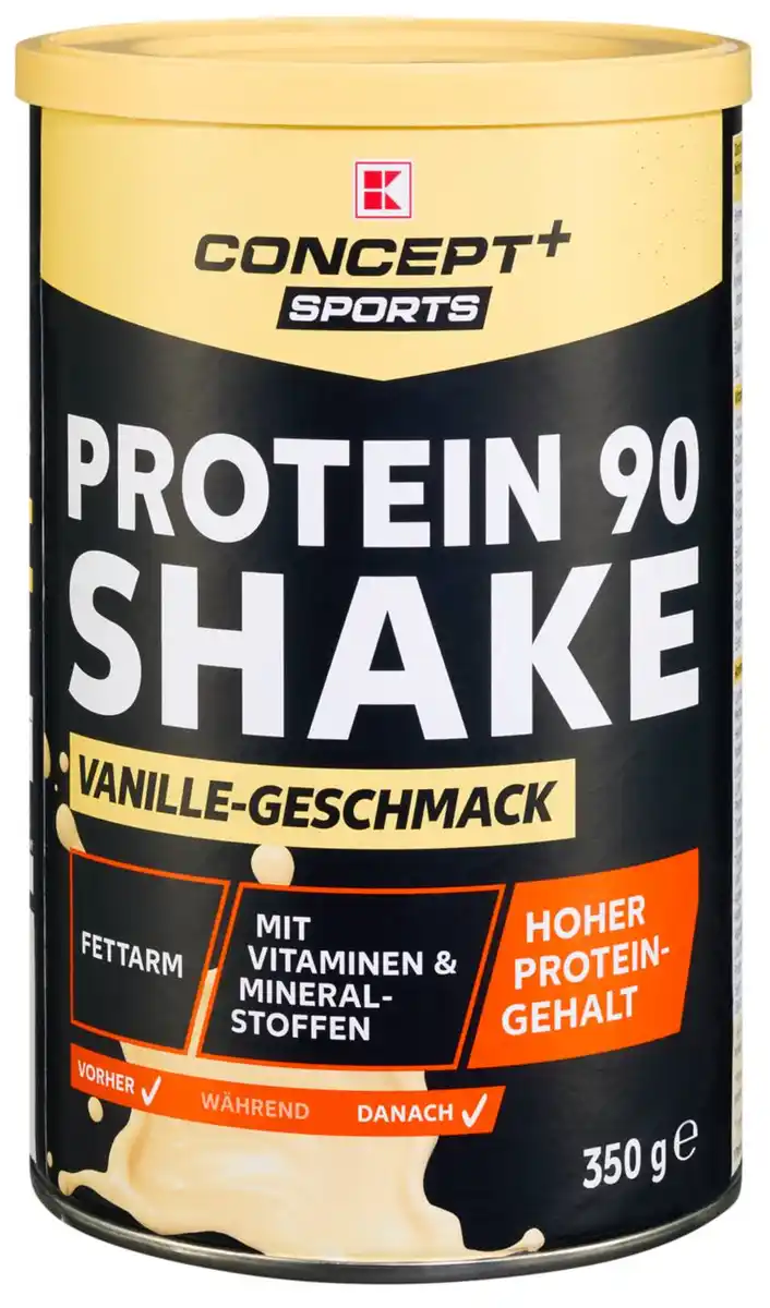 Bild 1 von K-CONCEPT + SPORTS Protein-Shake 90, 350-g-Dose