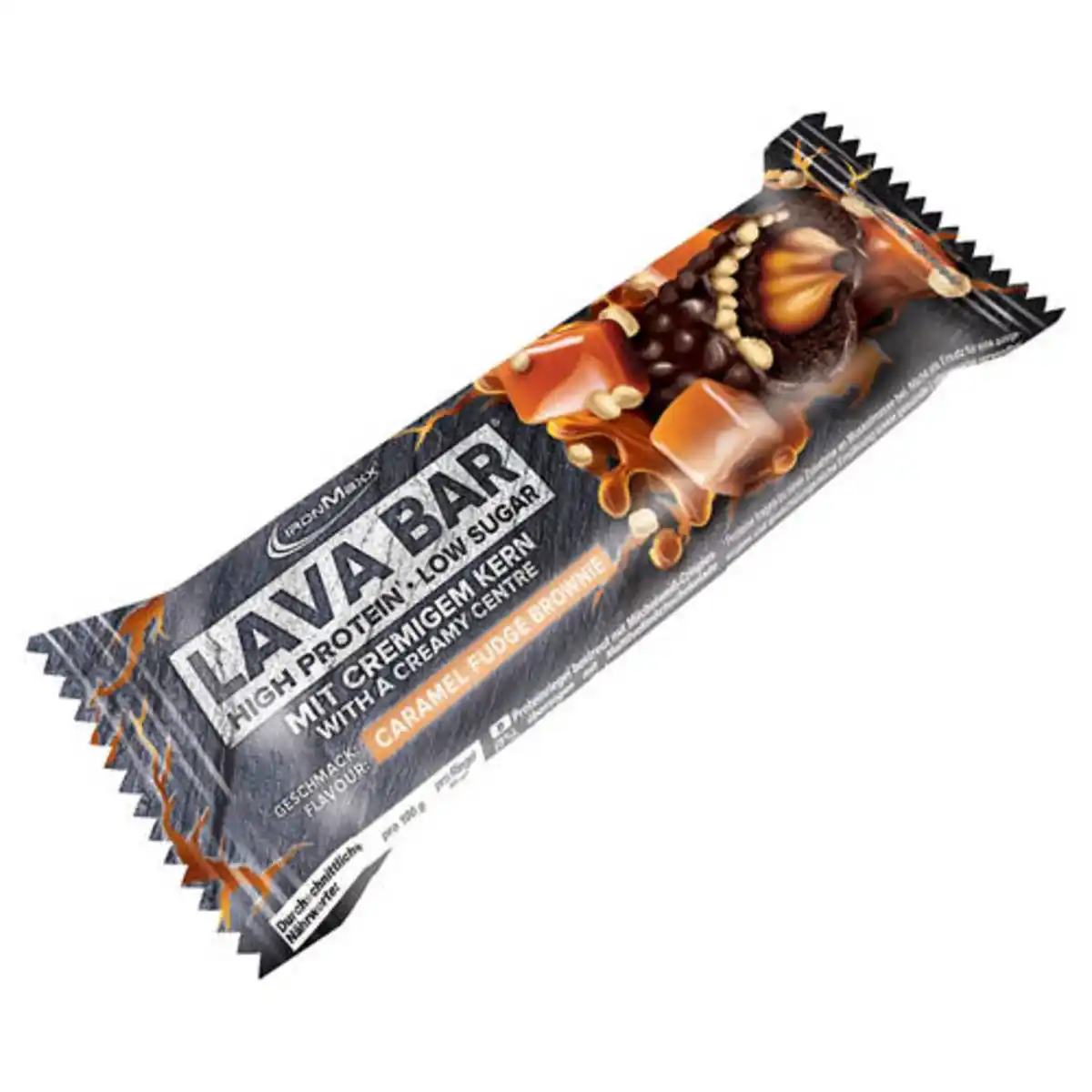 Bild 1 von IRONMAXX Lava Bar 40 g, Caramel Fudge Brownie