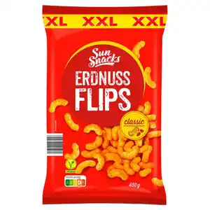 SUNSNACKS XXL Erdnuss Flips 450 g
