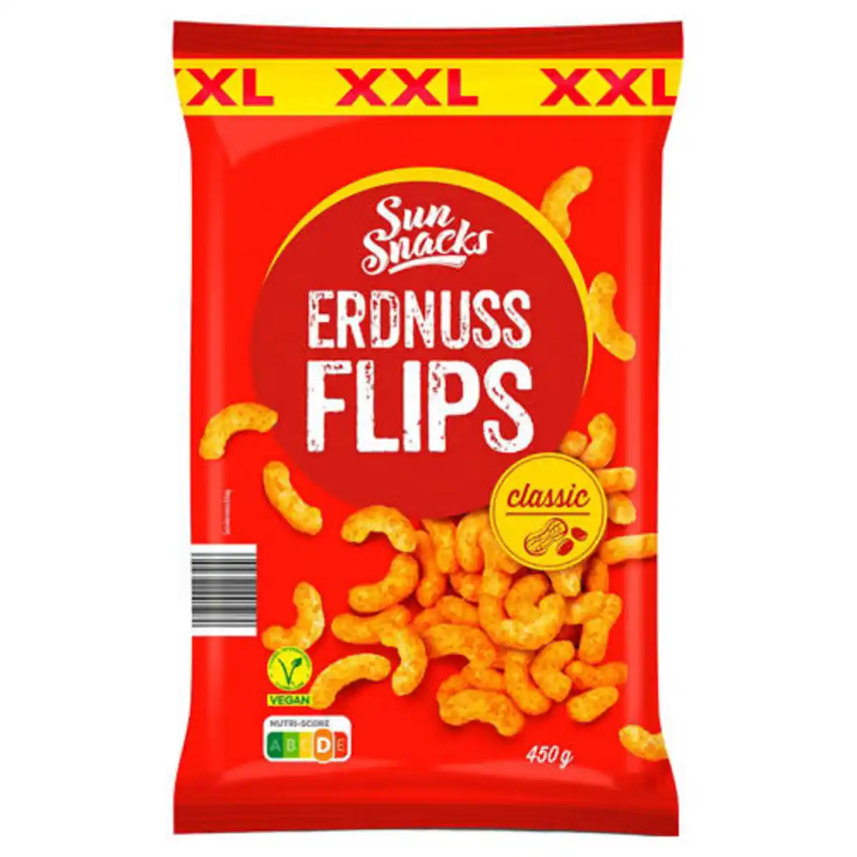 Bild 1 von SUNSNACKS XXL Erdnuss Flips 450 g