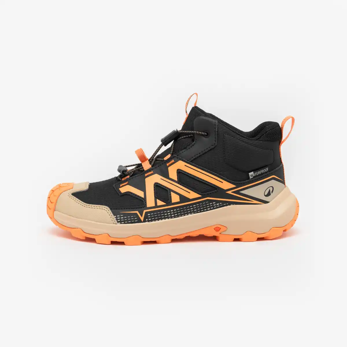 Bild 1 von QUECHUA Wanderschuhe Kinder Gr. 35–38 wasserdicht Schnellschnürung - Crossrock orange