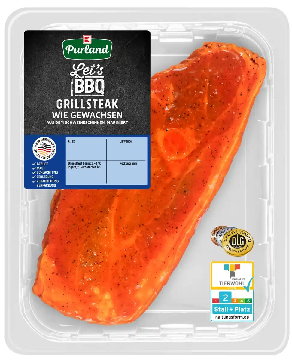 Bild 1 von K-PURLAND Grillsteak XXL, kg