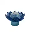 Bild 1 von Solarleuchte in Blumenform, hellblau