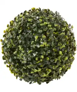 Künstliche Buchsbaumkugel, hellgrün