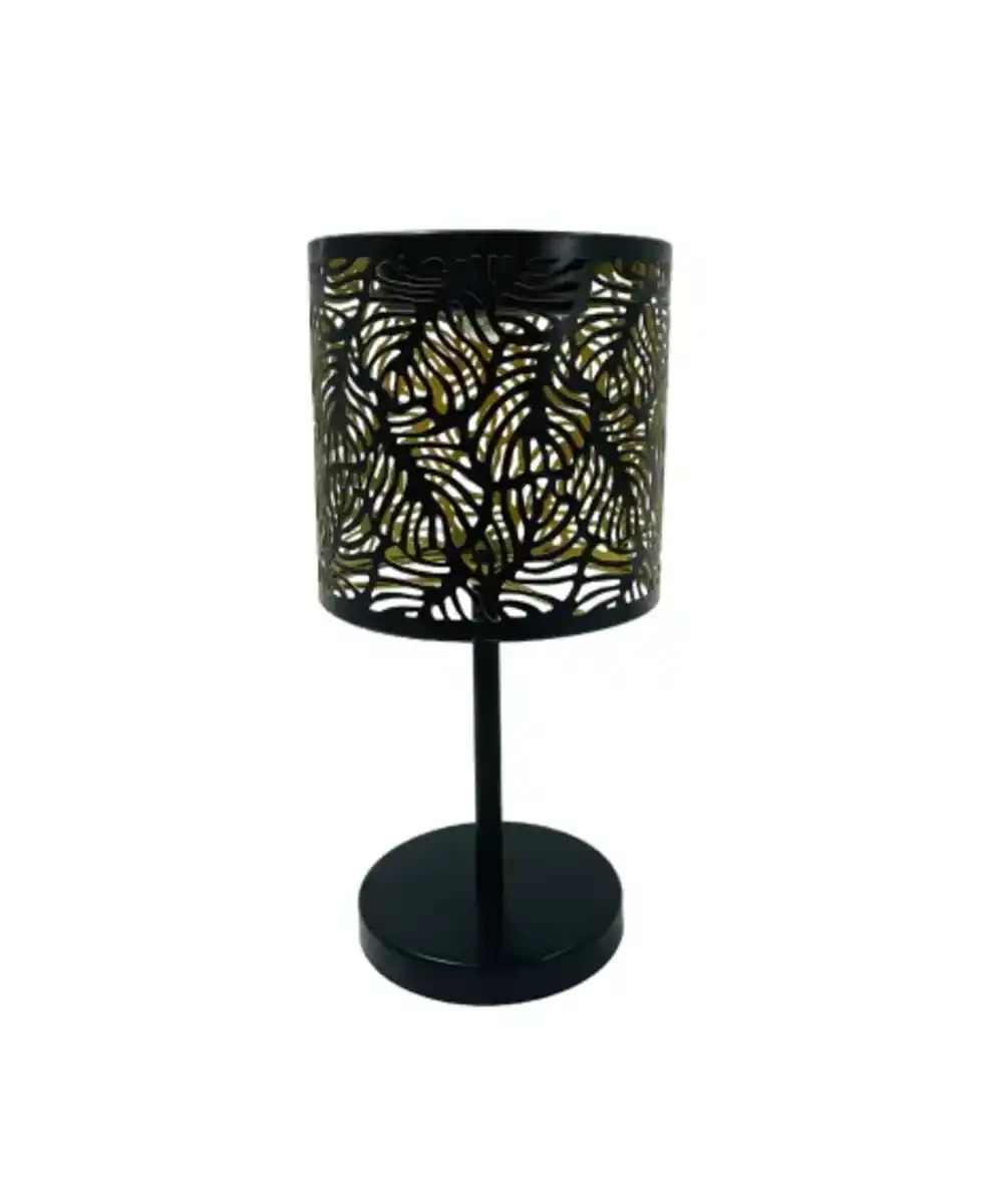 Bild 1 von Solar-Tischleuchte, schwarz/gold