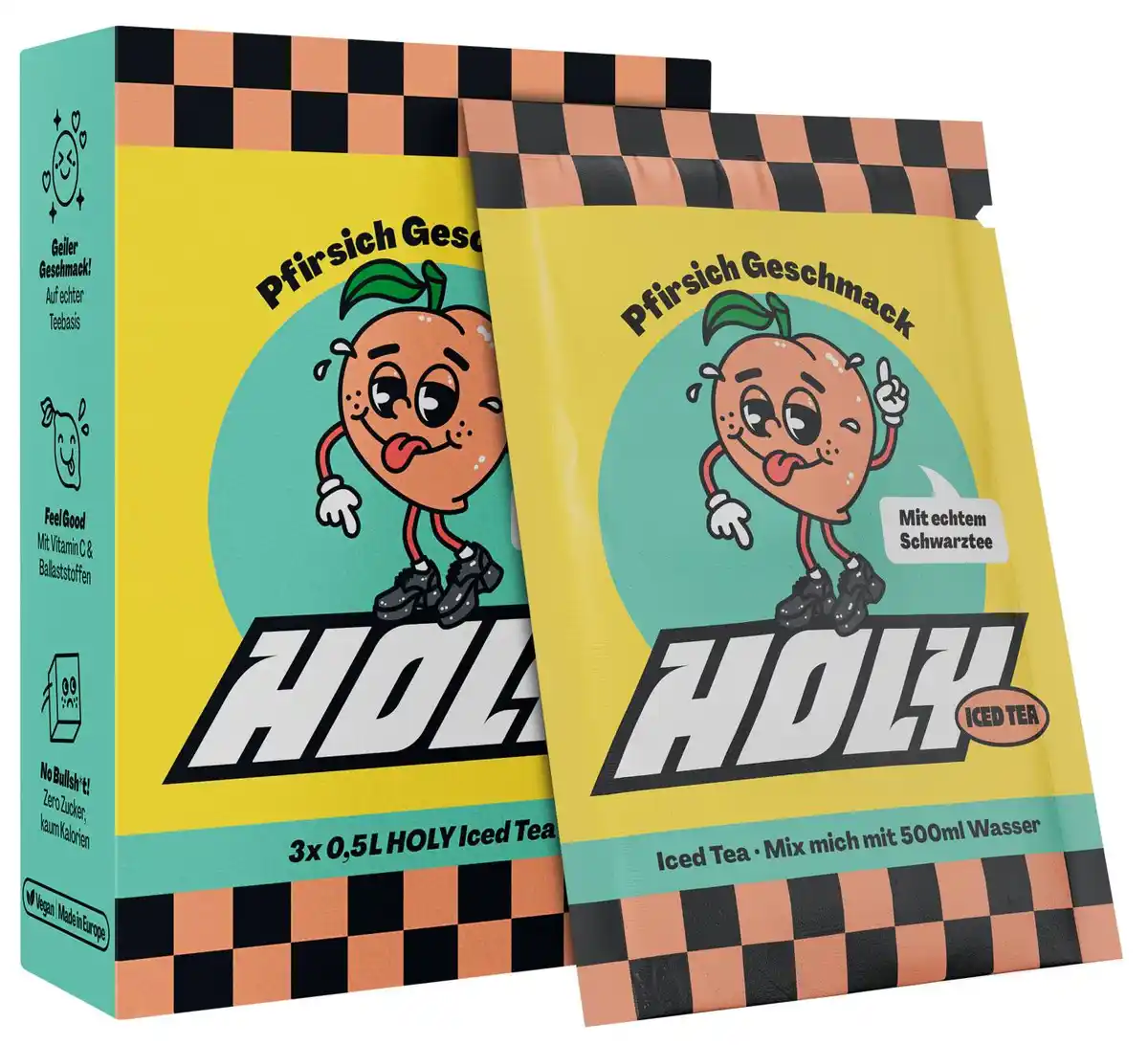 Bild 1 von HOLY Energy oder Hydration Drink, 3 x 7-g-Packg.