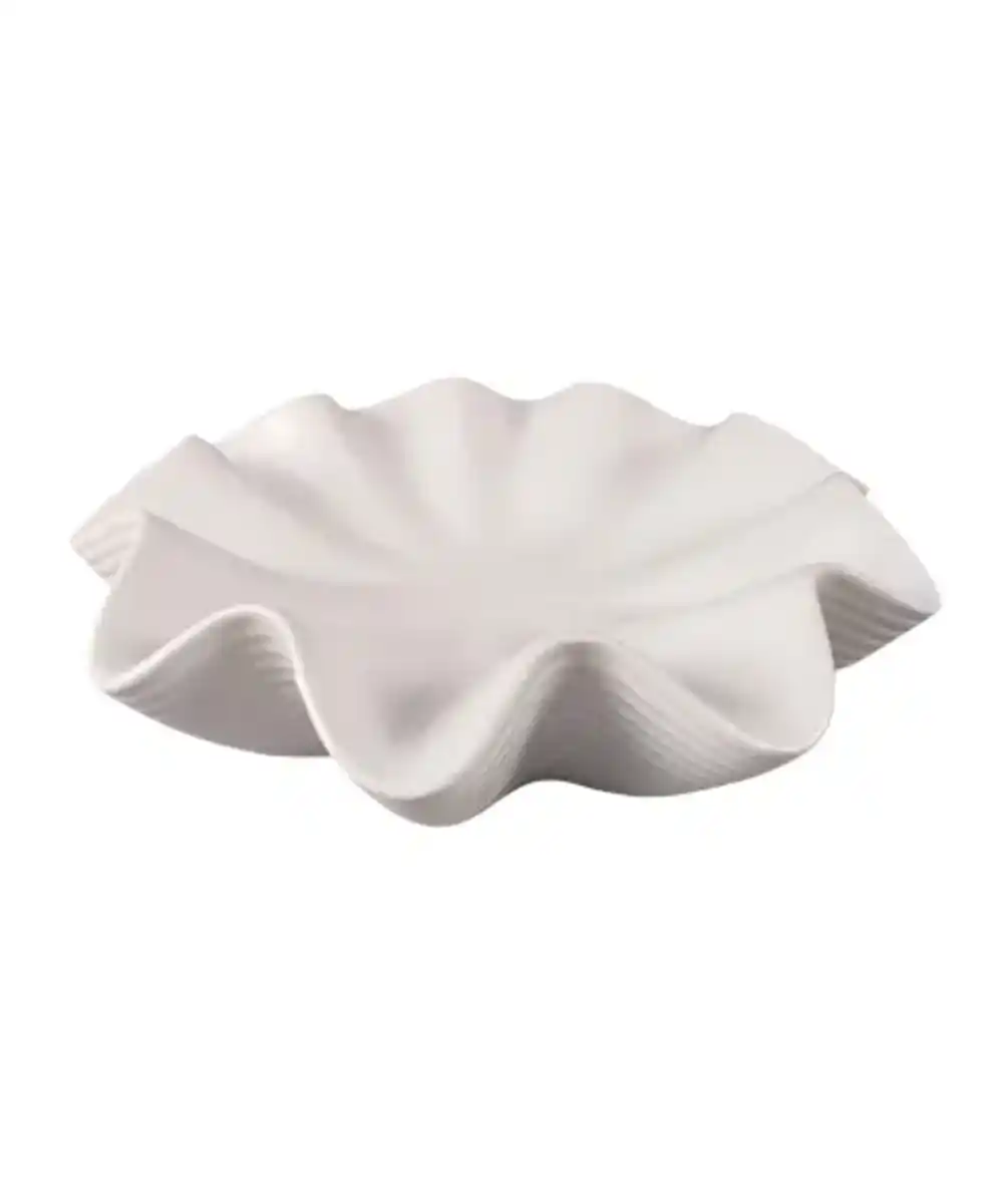 Bild 1 von Dekoschale Welle, weiß
