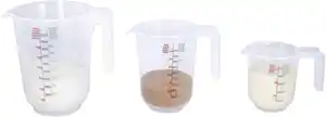 SILVERCREST® Messbecher-Set, 3-teilig