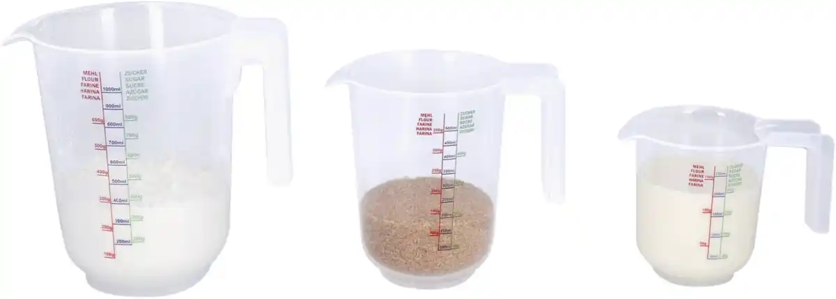 Bild 1 von SILVERCREST® Messbecher-Set, 3-teilig