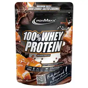 IRONMAXX Whey Protein Pulver 500, Dark Cookie Salted Caramel