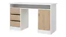 Bild 1 von Computerschreibtisch weiß Eiche 126 x 55 cm - FUNCTION