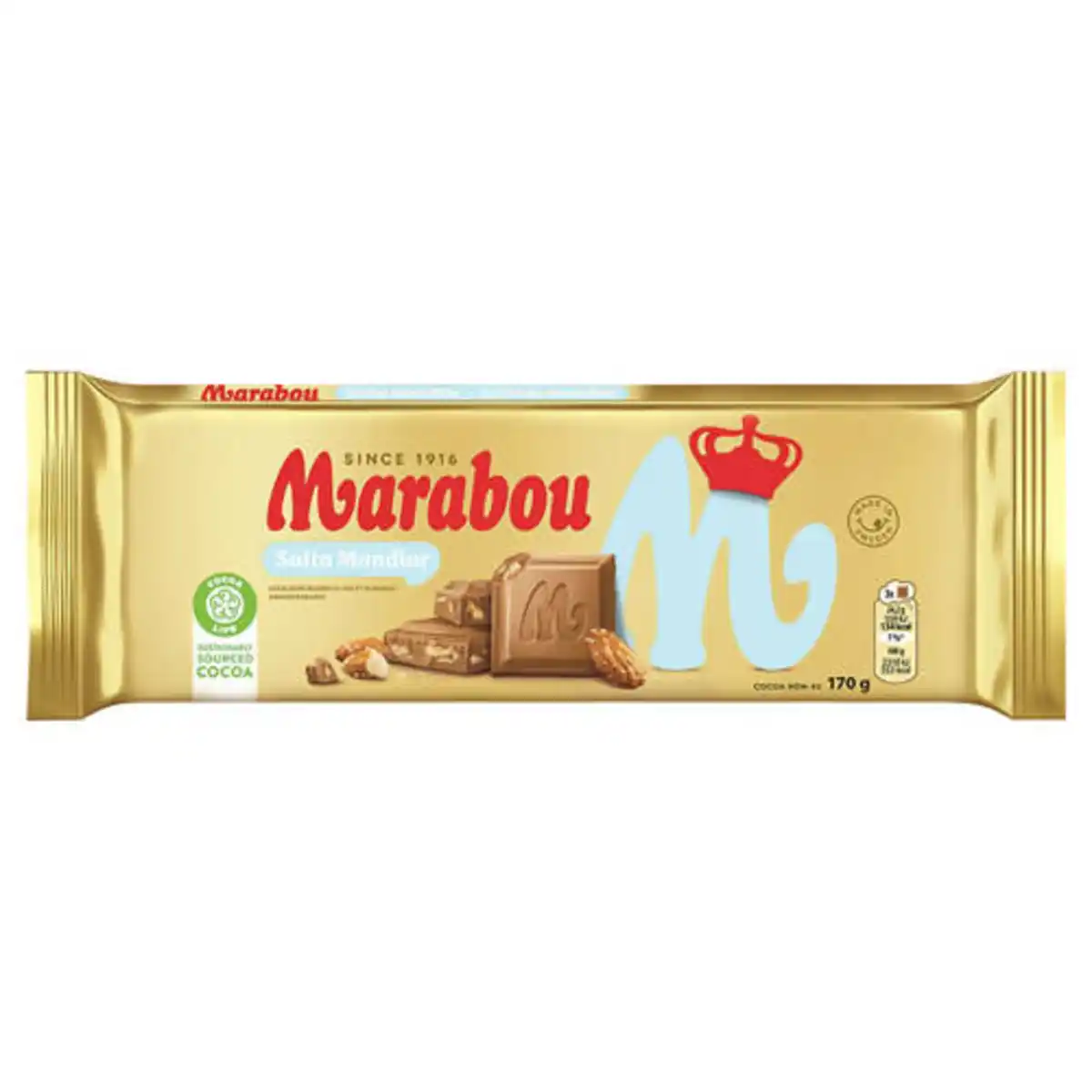 Bild 1 von Marabou Schokolade 160 g / 170 g, Salzmandel