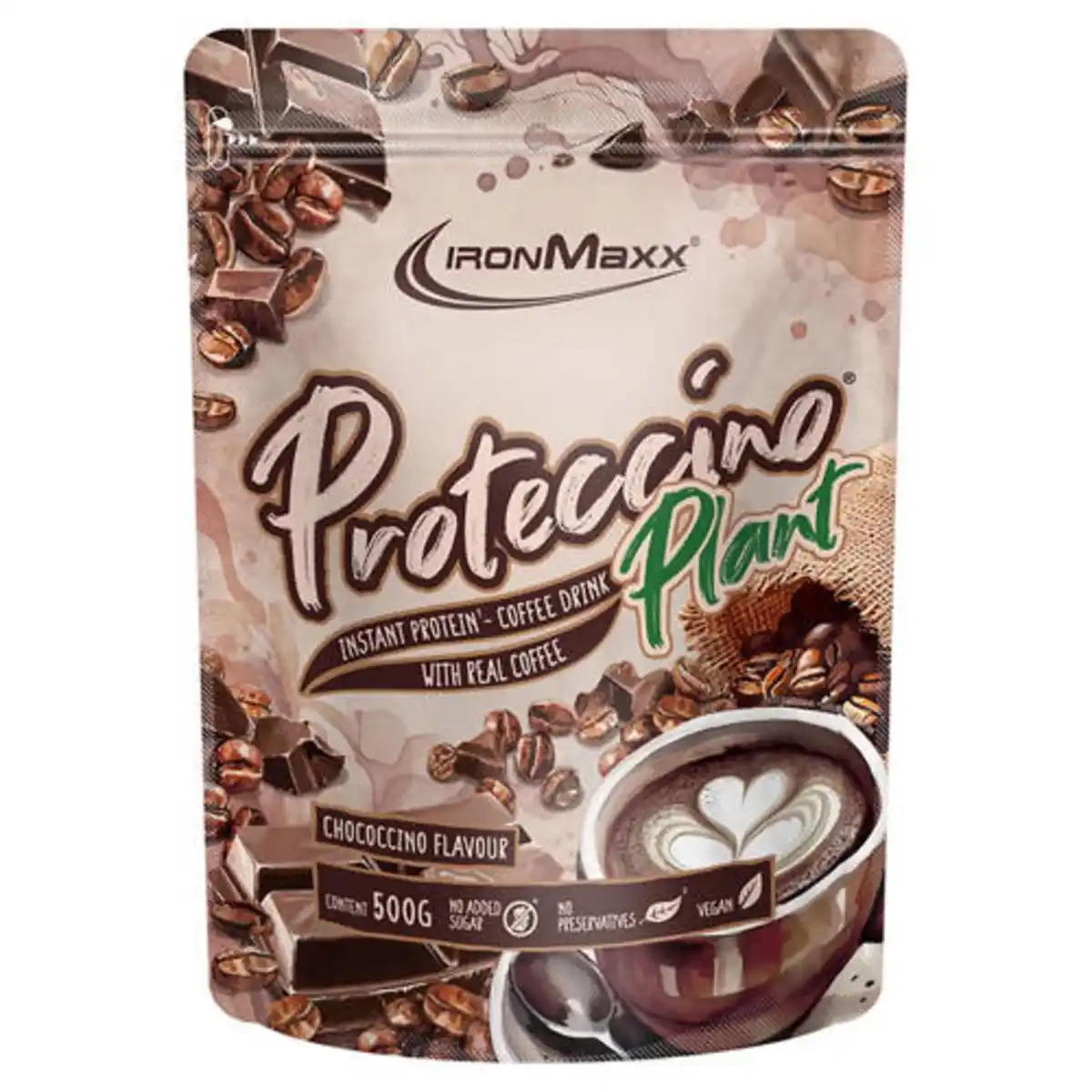 Bild 1 von IRONMAXX Proteccino Pulver 500 g, Chococcino