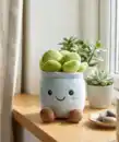 Bild 1 von Plüschtier Blumentopf, blau