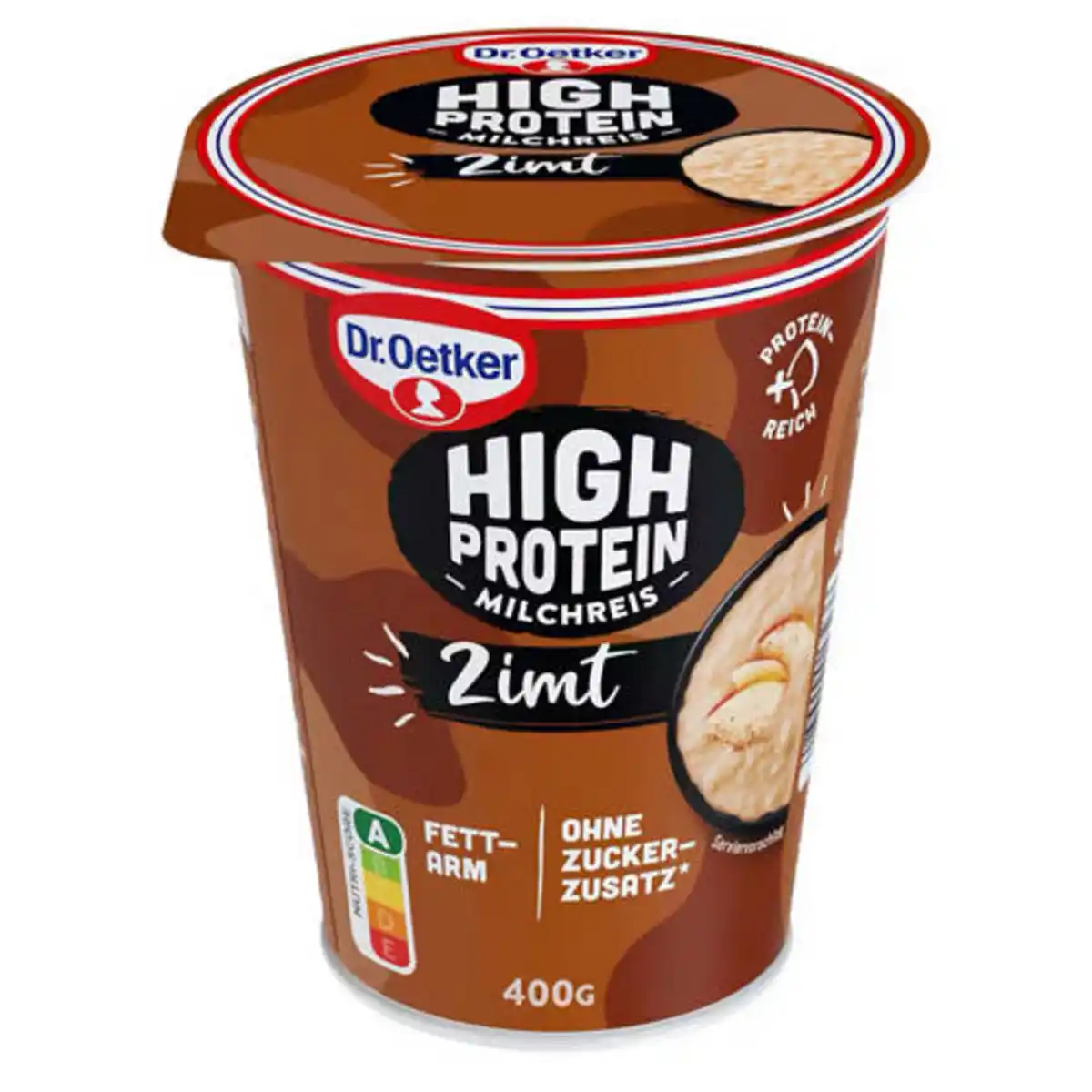 Bild 1 von DR. OETKER High Protein Milchreis 400 g, Zimt