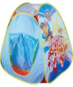 Paw Patrol Lizenz Pop-up-Spielzelt für drinnen und draußen, blau