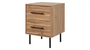 Nachttisch Artisan Eiche 40 x 39 cm mit Schubladen - FALUN