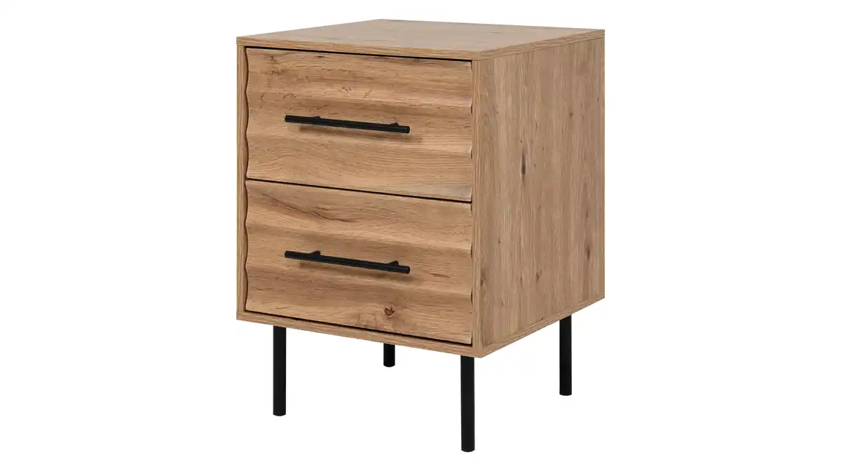 Bild 1 von Nachttisch Artisan Eiche 40 x 39 cm mit Schubladen - FALUN