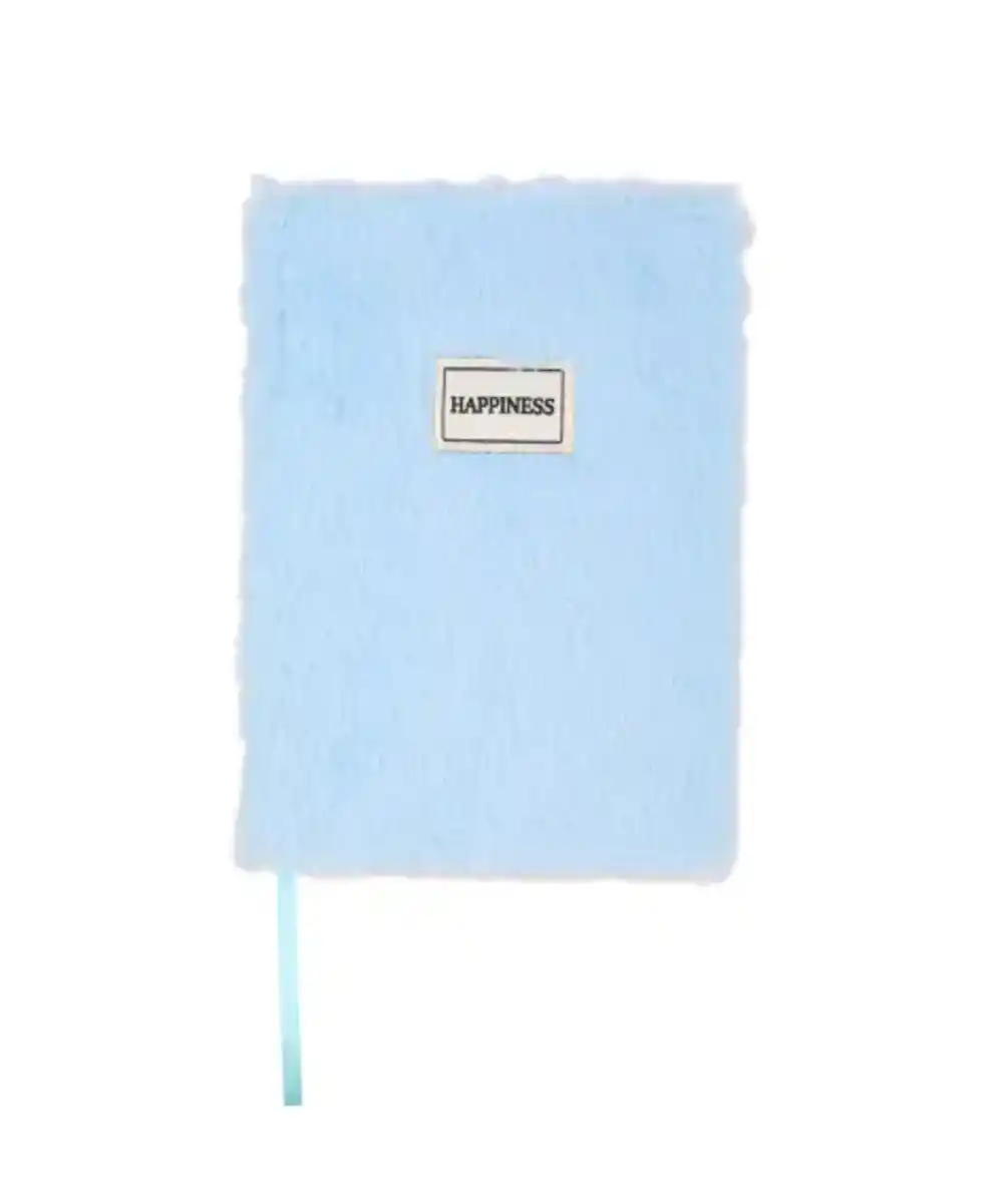 Bild 1 von Plüsch-Notizbuch, hellblau