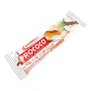 IRONMAXX Prococo Riegel 48 g, White Choc Coconut Caramel