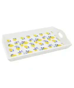 Dekotablett Früchte, gelb
