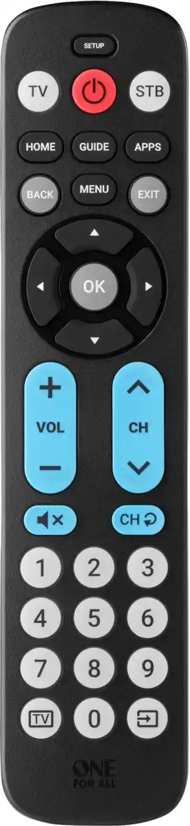 Bild 1 von ONE FOR ALL Big-Button-Fernbedienung »URC 6821«