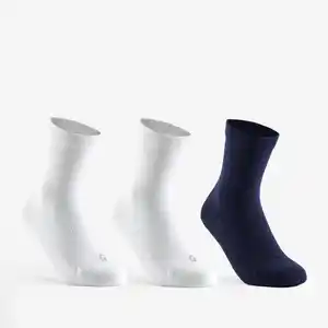 NO BRAND Kinder Tennissocken High 3er Pack - RS 160 weiß/marineblau