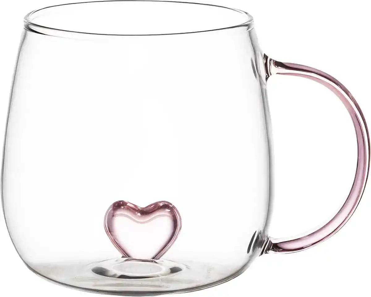 Bild 3 von Trinkglas-Set »Herz und Rose«, 2-teilig